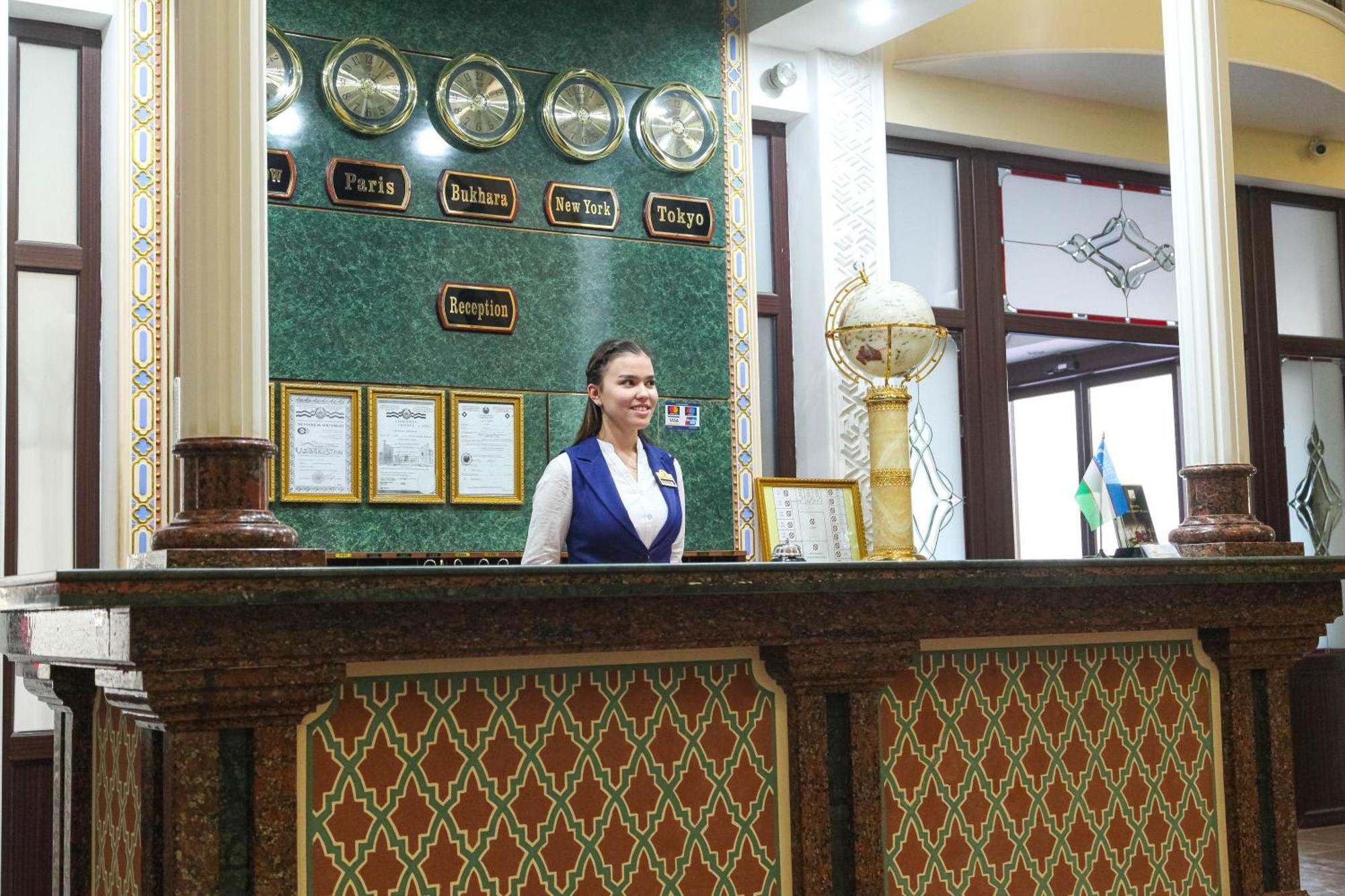 Zargaron Plaza Hotell Bukhara Eksteriør bilde